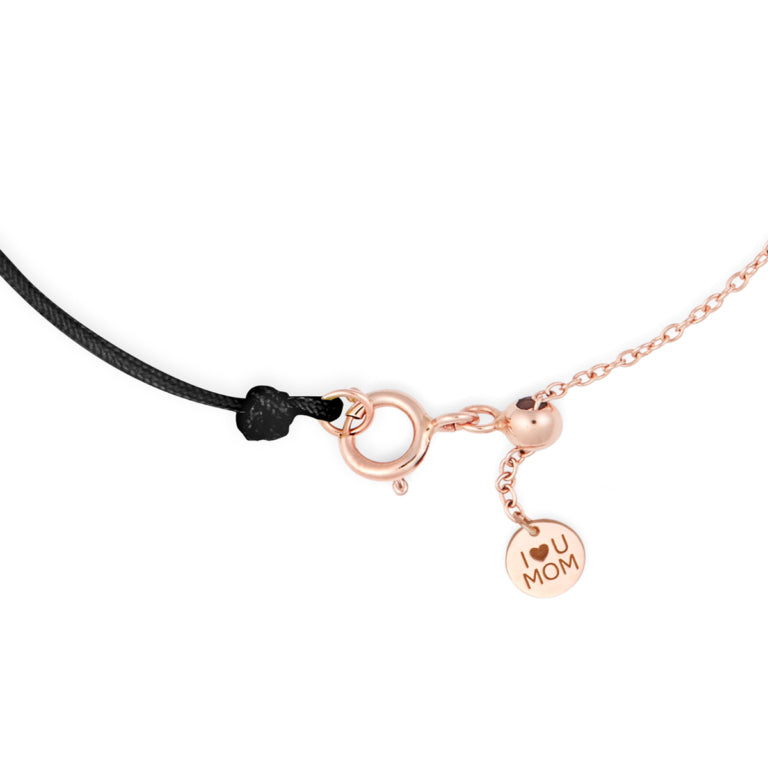 La Palette Black string bracelet