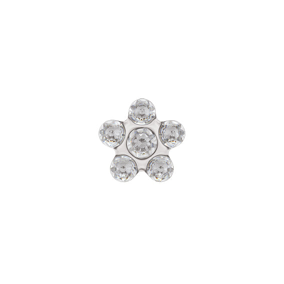 Studex Margaréta 9 kt fehér arany fülbevaló