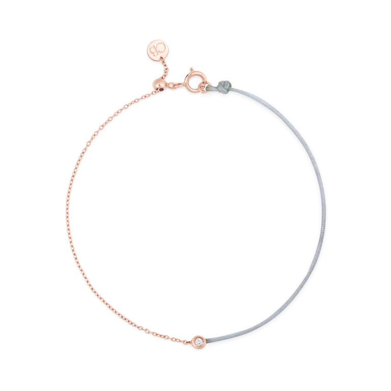 La Palette Grey string bracelet