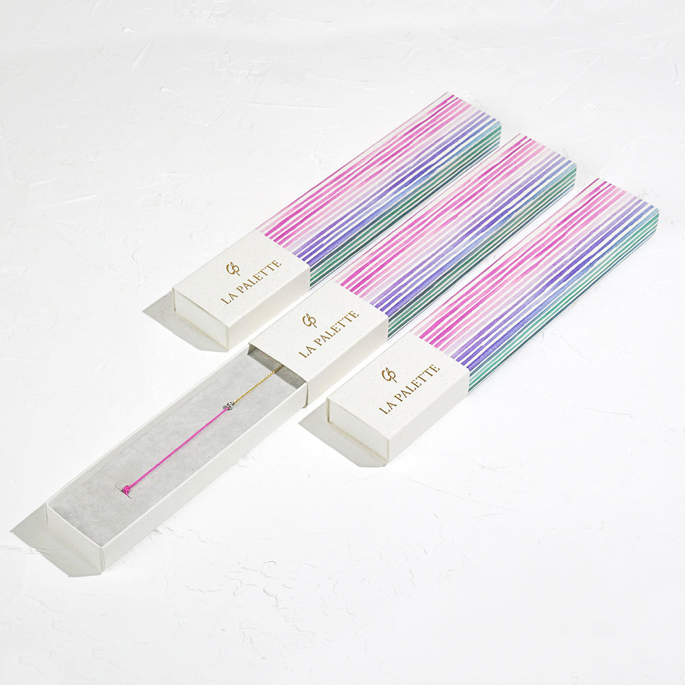 La Palette White madzag karkötő