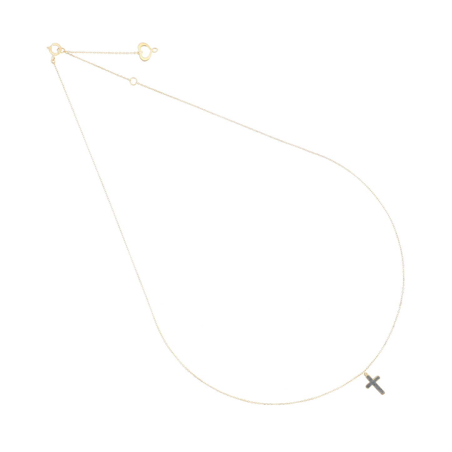 CHROME KERESZT NYAKLÁNC 18KT