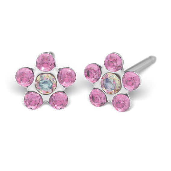 Studex Margaréta 9 kt fehér arany fülbevaló