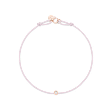 La Palette Baby Pink madzag karkötő