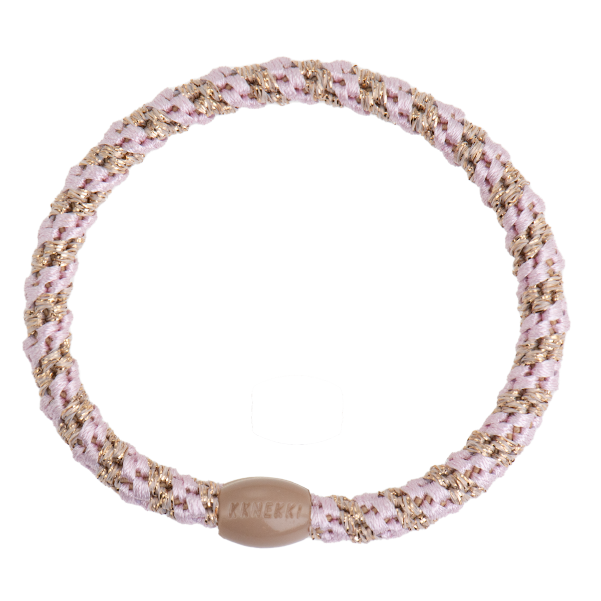 KKNEKKI Slim Hajgumi Light Pink Beige Glitter