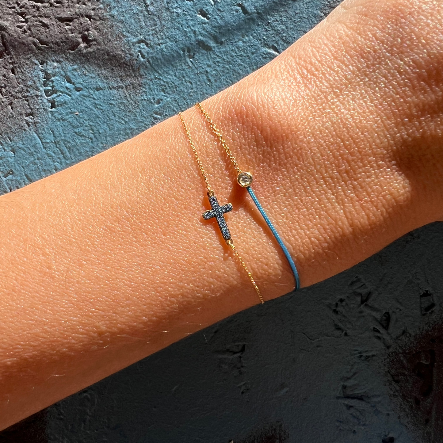 La Palette Azur string bracelet