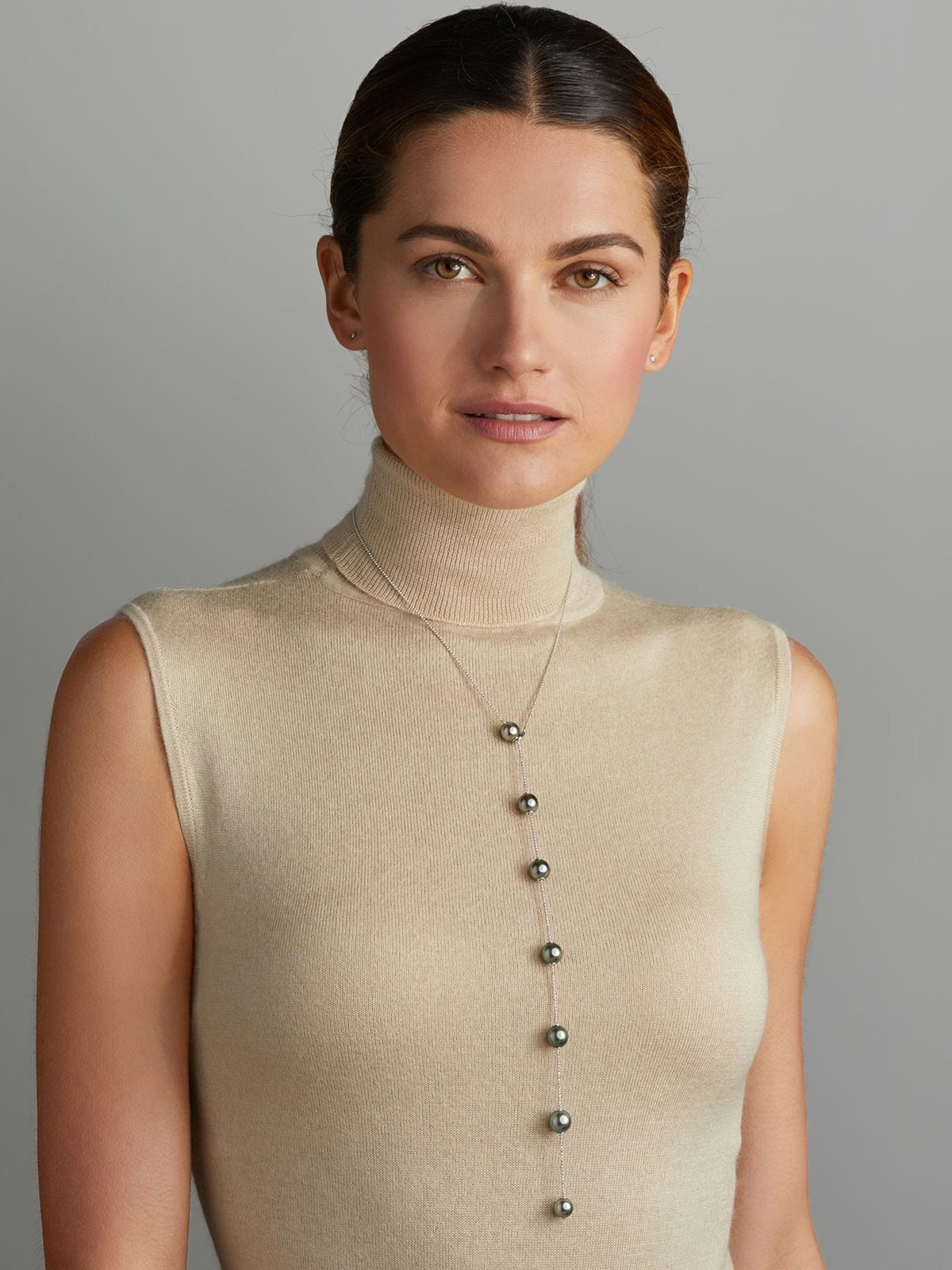 TRANSFORMERS arany nyaklánc tahiti gyöngyökkel