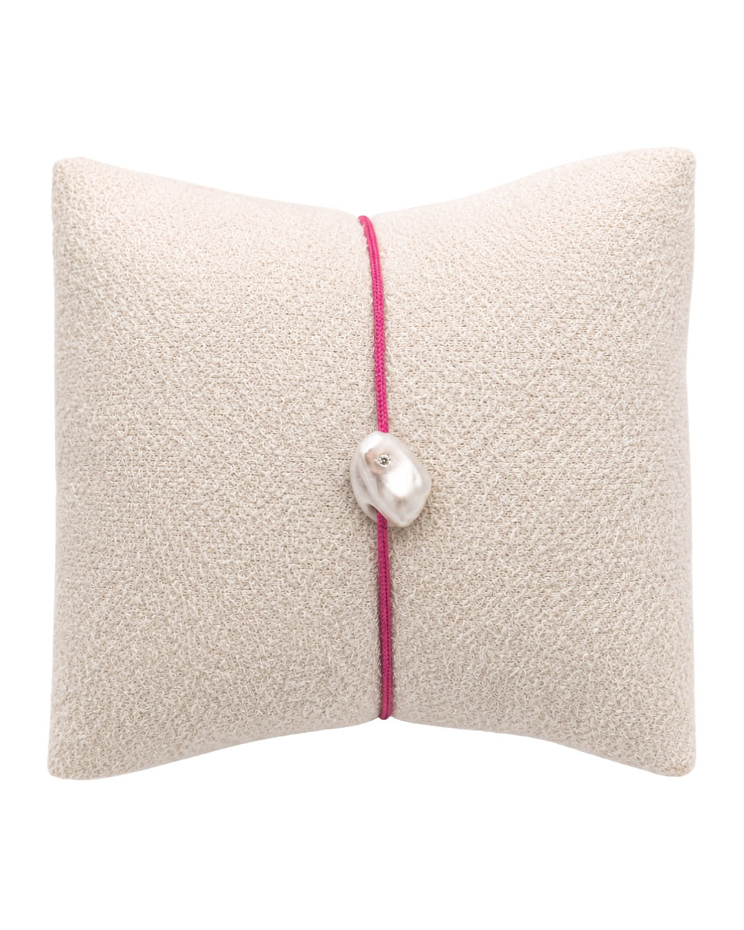Pearl&Diamond Signiture rózsaszín karkötő
