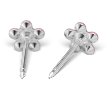 Studex Margaréta 9 kt fehér arany fülbevaló