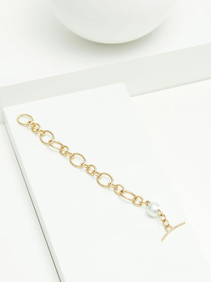 BALTHASAR arany karkötő déltengeri gyöngyökkel