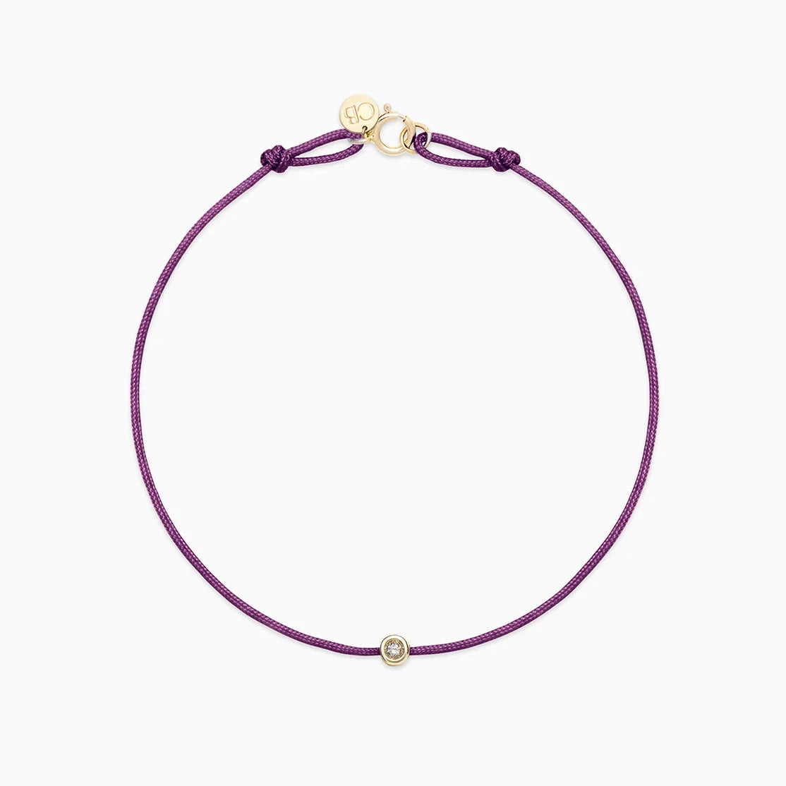 La Palette Purple madzag karkötő