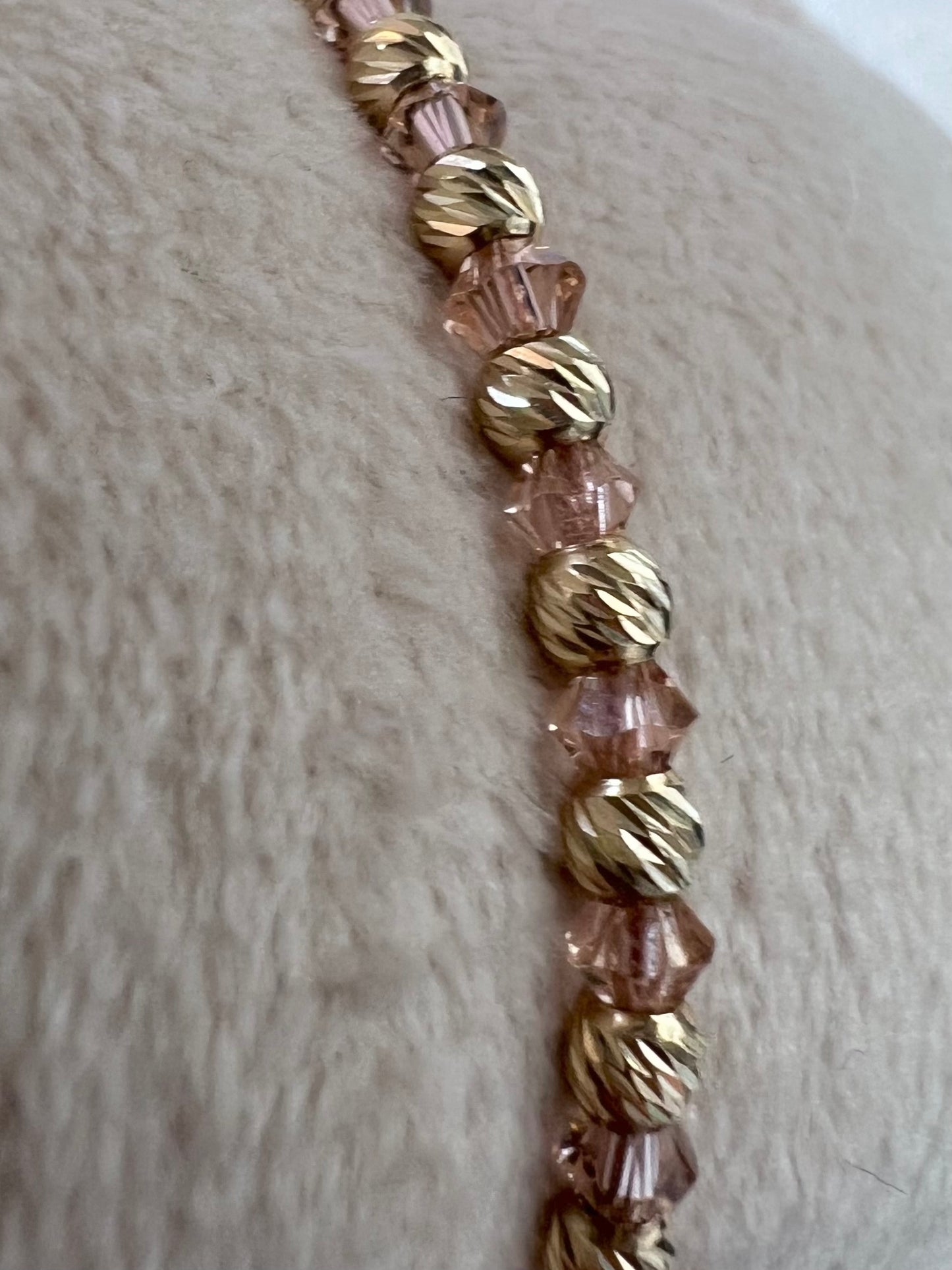 Pink - barack Swarovski karkötő