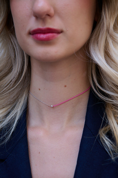 La Palette Cyclamen necklace
