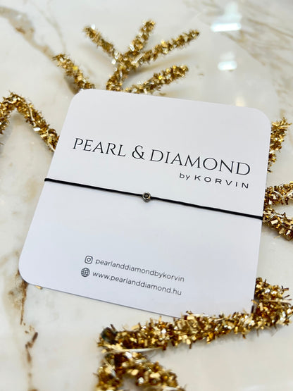 Limited kiadás La Palette Black madzag karkötő