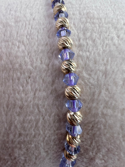 Lavande Swarovski karkötő
