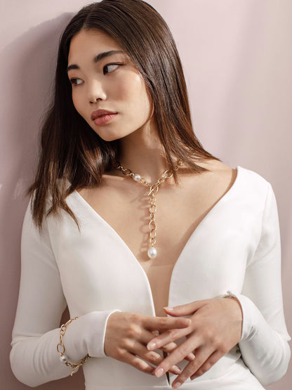 BALTHASAR nyaklánc déltengeri gyöngyökkel