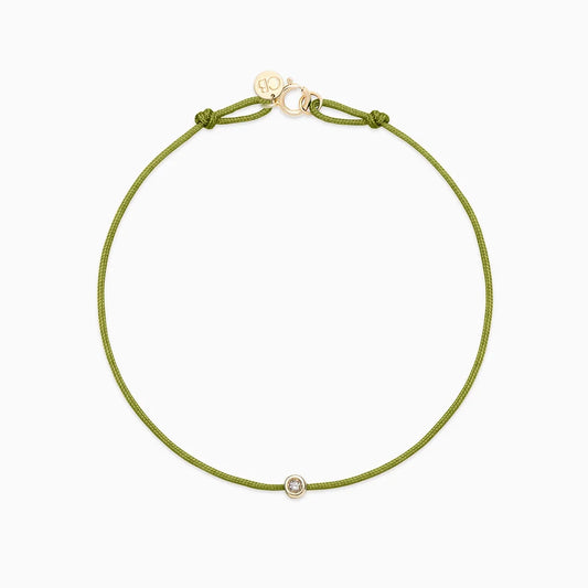 La Palette Pistachio madzag karkötő