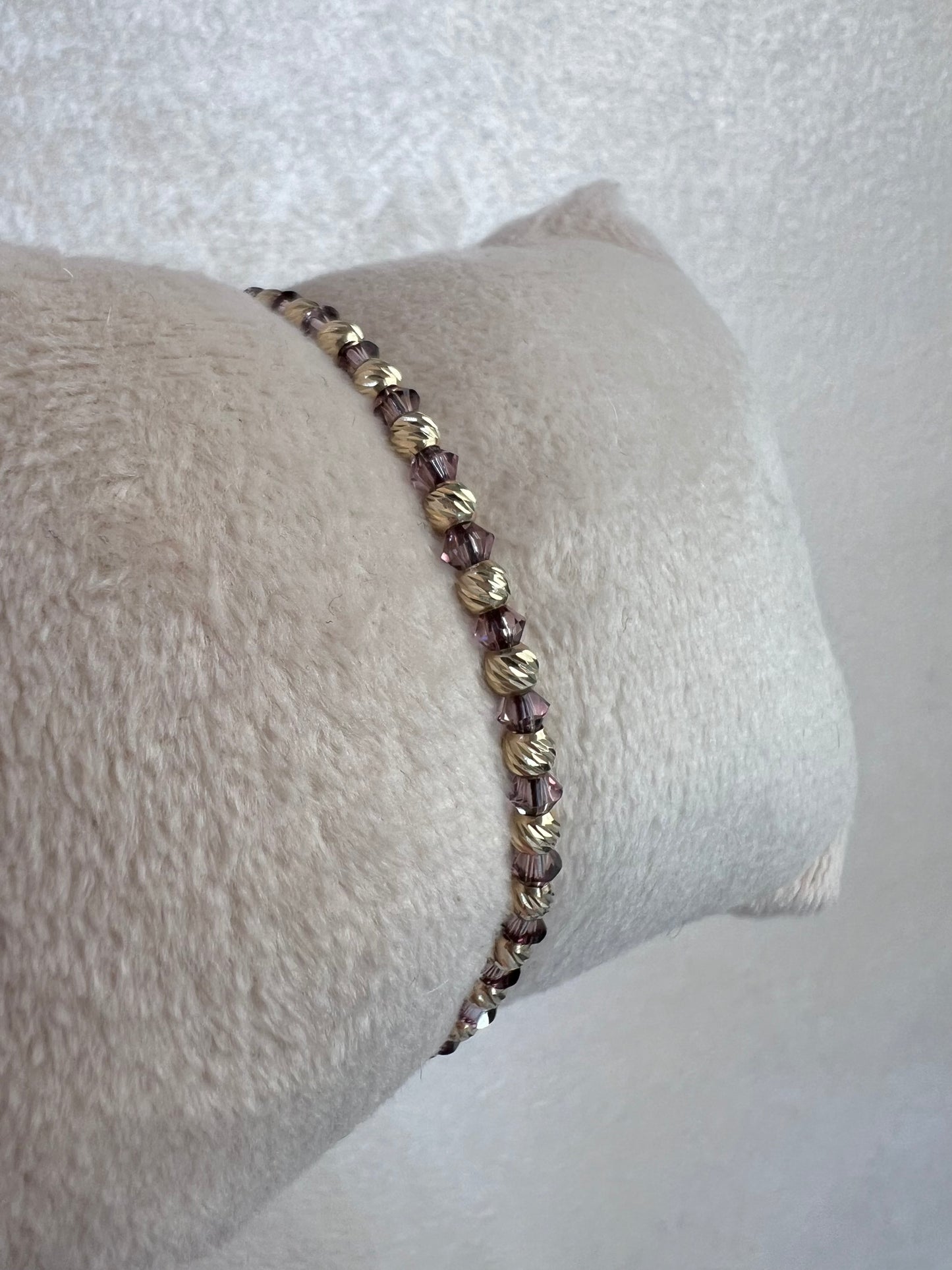 Lavande Swarovski karkötő