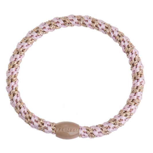 KKNEKKI Slim Hajgumi Light Pink Beige Glitter