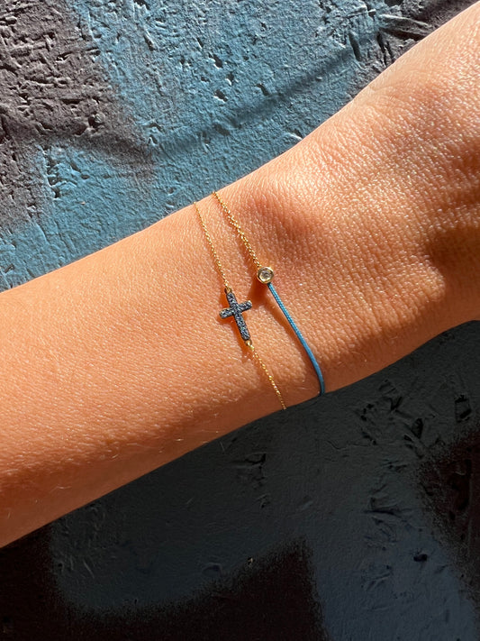La Palette Azur string bracelet