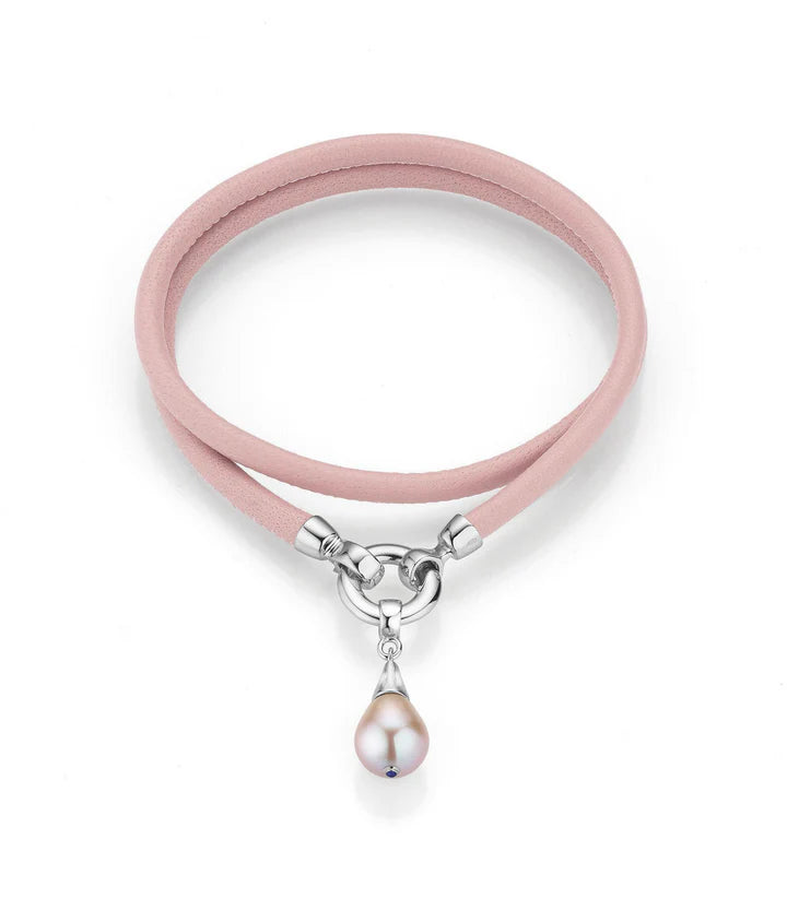 PINK PEARL ezüst nyaklánc&karkötő 2in1 rózsaszín édesvízi gyönggyel