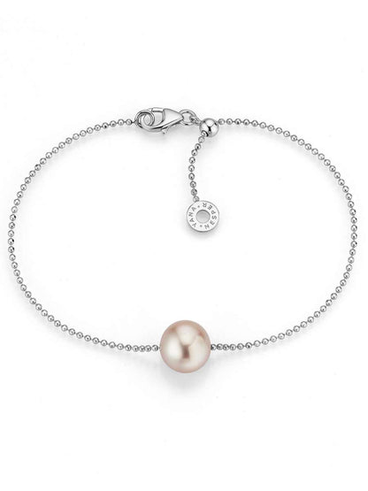 PINK PEARL ezüst karkötő édesvízi gyönggyel